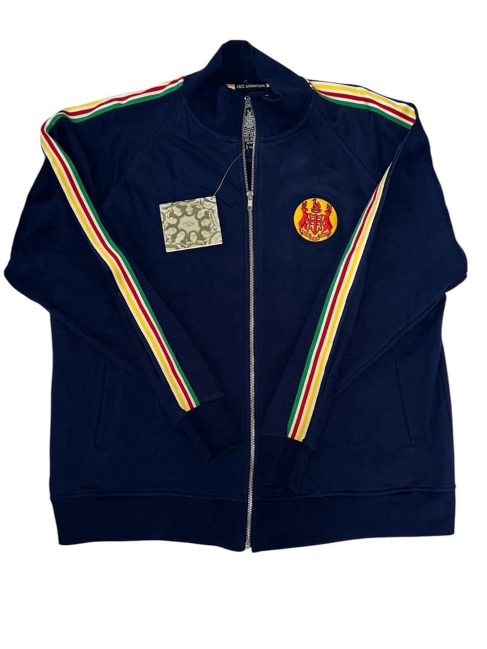 RARE Hudson’s Bay HBC Signature 1670 Heritage Track Jacket in French Terry